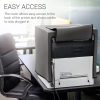 Husa pentru imprimanta Epson WorkForce WF-2830DWF/WorkForce WF-2835DWF/WorkForce WF-2850DWF, Kwmobile, Gri, Textil, 54838.19