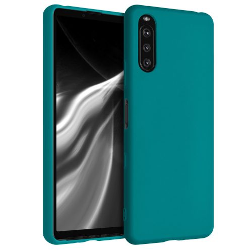 Husa Sony Xperia 10 III, Silicon, Verde, 54754.57