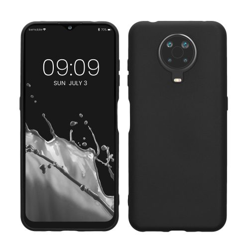 Husa Nokia G20 / G10, Silicon, Negru, 54847.01