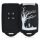 Husa Cheie Auto pentru Renault / Dacia - 4 Butoane - Keyless Go, kwmobile, Silicon, Negru / Alb, 49769.18