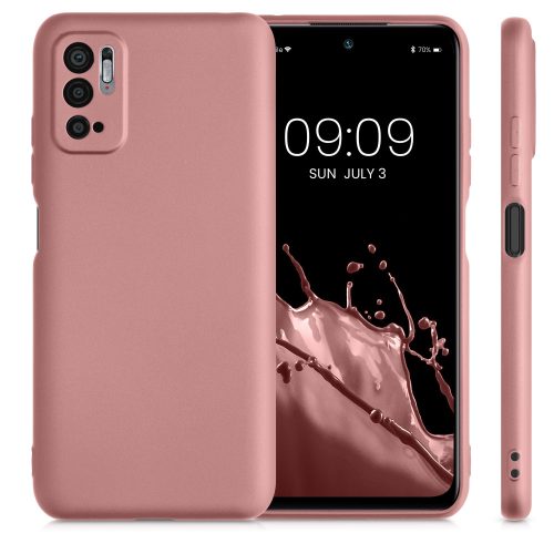 Husa Xiaomi Redmi Note 10 5G, Silicon, Rose Gold, 54949.31