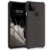 Husa Google Pixel 5a, Textil, Gri, 54994.19