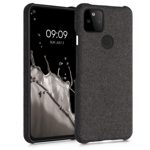 Husa Google Pixel 5a, Textil, Gri, 54994.19