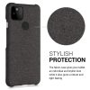 Husa Google Pixel 5a, Textil, Gri, 54994.19