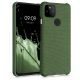 Husa Google Pixel 5a, Textil, Verde, 54994.07