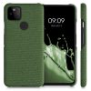 Husa Google Pixel 5a, Textil, Verde, 54994.07