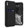 Husa iPhone X / iPhone XS, Silicon, Negru, 55119.01