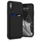 Husa iPhone X / iPhone XS, Silicon, Negru, 55119.01