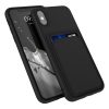 Husa iPhone X / iPhone XS, Silicon, Negru, 55119.01