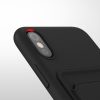 Husa iPhone X / iPhone XS, Silicon, Negru, 55119.01