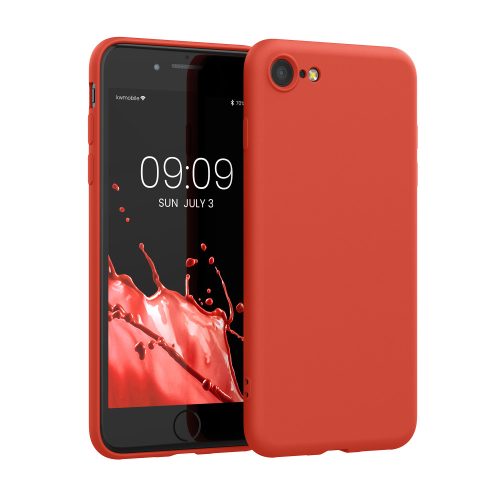Husa iPhone 8 / iPhone 7 / iPhone SE 2, Silicon, Rosu, 49979.218