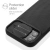 Husa iPhone 12 / iPhone 12 Pro, Silicon, Negru, 55098.01