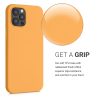 Husa iPhone 12 Pro Max, Silicon, Galben, 52714.217