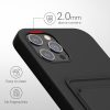 Husa iPhone 12 Pro Max, Silicon, Negru, 55113.01
