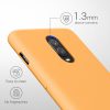 Husa OnePlus 6T, Silicon, Galben, 46316.217