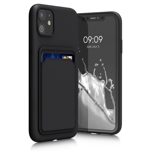 Husa Apple iPhone 11, Silicon, Negru, 55114.01