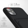 Husa Apple iPhone 11, Silicon, Negru, 55114.01
