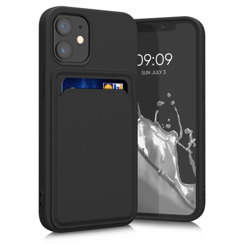 Husa iPhone 12 Mini, Silicon, Negru, 55111.01