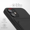 Husa iPhone 12 Mini, Silicon, Negru, 55111.01