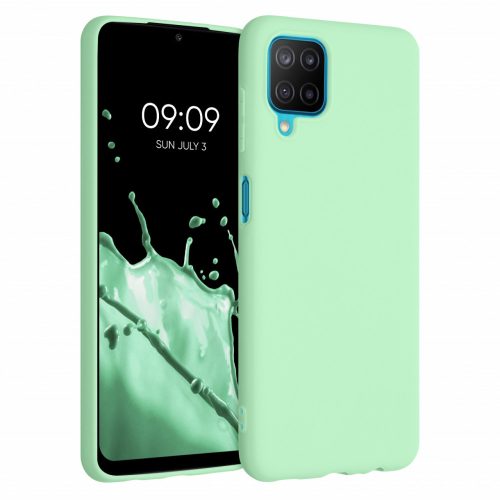 Husa Samsung Galaxy M12, Silicon, Verde, 55077.50