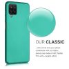 Husa Samsung Galaxy A12, Silicon, Verde, 54052.128