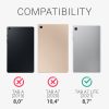 Set 2 Folii de protectie mate pentru tableta Samsung Galaxy Tab A7 Lite 8.7 (2021) , Kwmobile, Transparent, Plastic, 55147.2