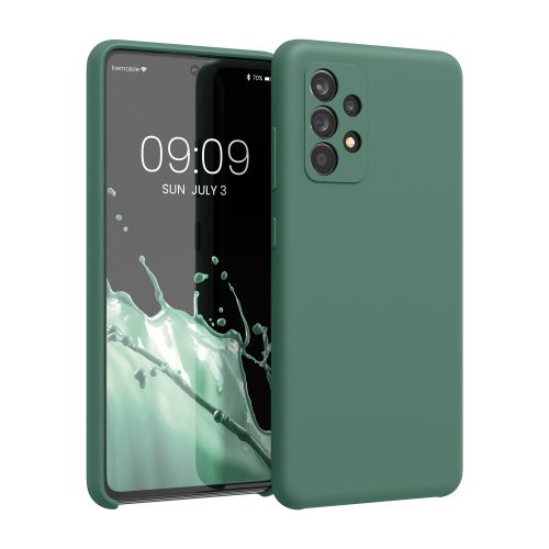 Husa Samsung Galaxy A52 / Galaxy A52 5G / Galaxy A52s 5G, Silicon, Verde, 54347.166
