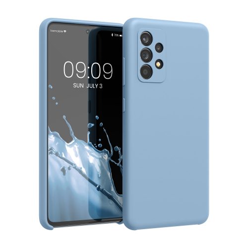 Husa Samsung Galaxy A52 / Galaxy A52 5G / Galaxy A52s 5G, Silicon, Albastru, 54347.161