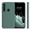 Husa Motorola Moto G8 Plus, Silicon, Verde, 51348.166