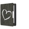 Husa pentru Kobo Aura H2O Edition 2, Textil, Gri, kwmobile, 49111.04