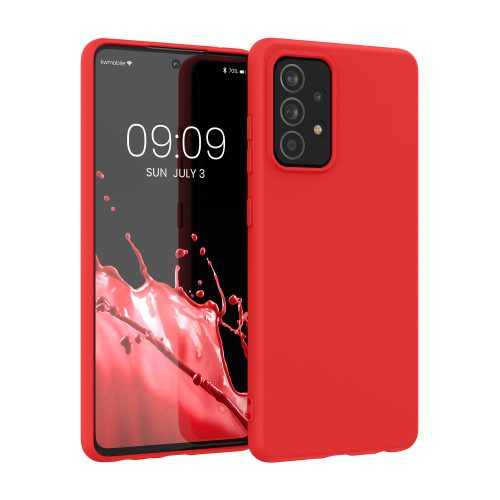 Husa Samsung Galaxy A52 / Galaxy A52 5G / Galaxy A52s 5G, Silicon, Rosu, 54346.111