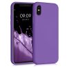 Husa iPhone X / iPhone XS, Silicon, Mov, 49982.221
