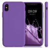 Husa iPhone X / iPhone XS, Silicon, Mov, 49982.221