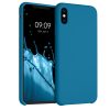 Husa iPhone XS Max, Silicon, Albastru, 45909.224