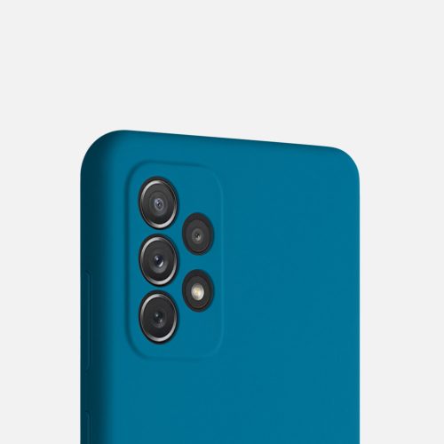 Husa Samsung Galaxy A72, Silicon, Albastru, 54359.224