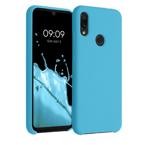 Husa Xiaomi Redmi Note 7 / Redmi Note 7 Pro, Silicon, Albastru, 48714.223