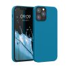 Husa iPhone 12 / iPhone 12 Pro, Silicon, Albastru, 52641.224