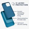 Husa iPhone 12 / iPhone 12 Pro, Silicon, Albastru, 52641.224