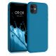 Husa iPhone 11, Silicon, Albastru, 50791.224