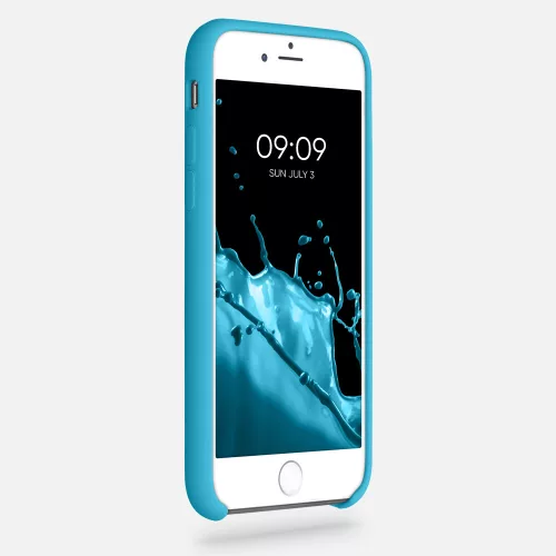 Husa iPhone 6 / iPhone 6s, Silicon, Albastru, 40223.223