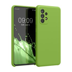 Husa Samsung Galaxy A52 / Galaxy A52 5G / Galaxy A52s 5G, Silicon, Verde, 54347.220