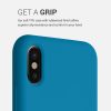 Husa iPhone X / iPhone XS, Silicon, Albastru, 42495.224