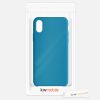 Husa iPhone X / iPhone XS, Silicon, Albastru, 42495.224
