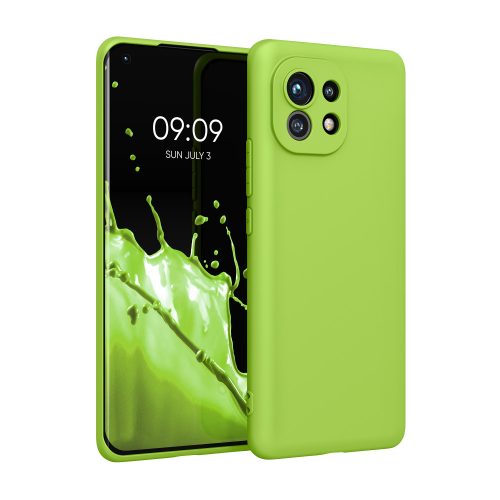 Husa Xiaomi Mi 11, Silicon, Verde, 54188.220