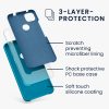 Husa Google Pixel 4a, Silicon, Albastru, 52549.224