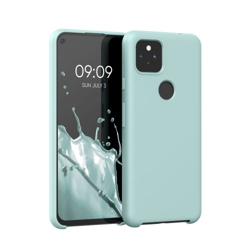 Husa Google Pixel 5a, Silicon, Verde, 55207.50