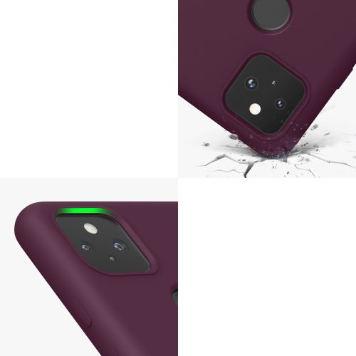 Husa Google Pixel 5a, Silicon, Violet, 55207.187