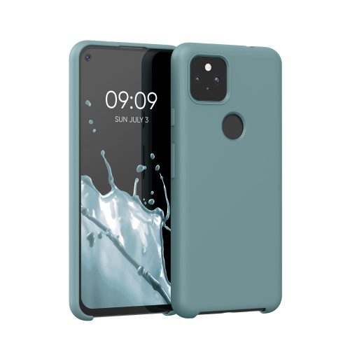 Husa Google Pixel 5a, Silicon, Verde, 55207.207