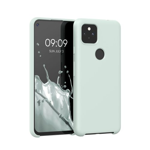 Husa Google Pixel 5a, Silicon, Verde, 55207.200