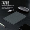 Husa pentru documente auto, Kwmobile, Gri, Textil, 55236.01